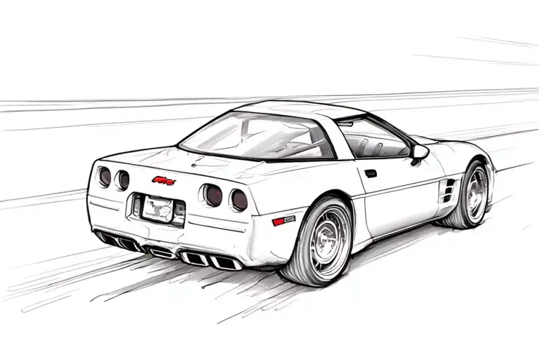 2000 Corvette Speeding