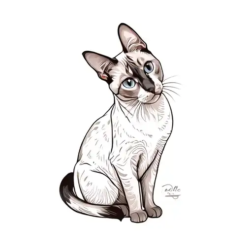 A Siamese Cat