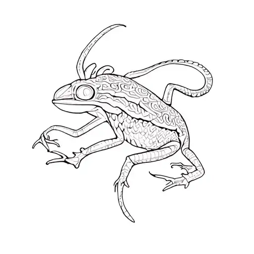 Taino Coqui Arm Sleeve