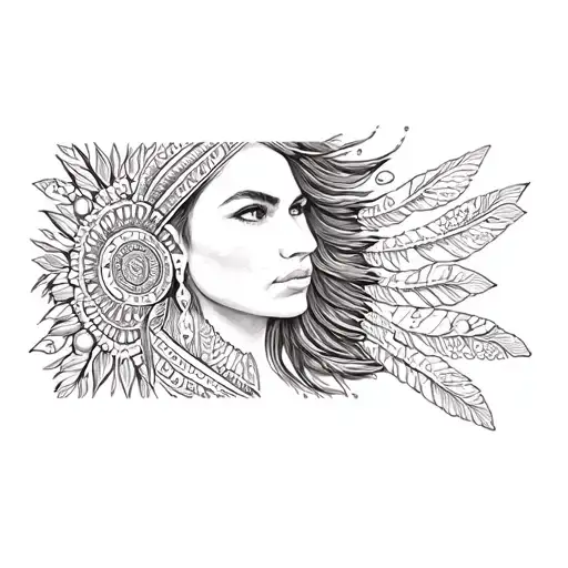 A Native American Woman