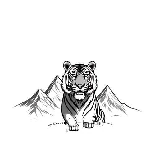 Tiger Surrounded My Mountain