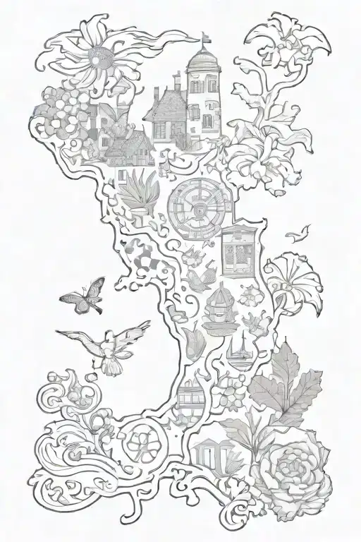 Maryland Theme Sleeve