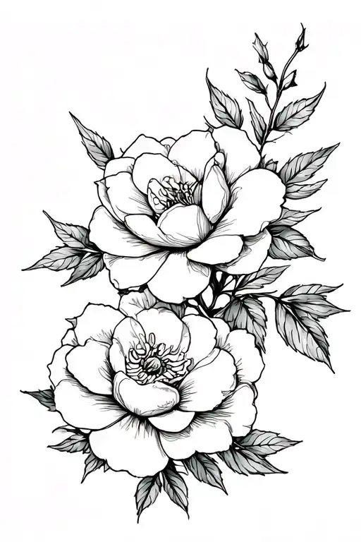 Lys Rose Camelia Flower