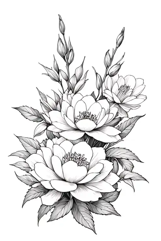 Lys Rose Camelia Lotus Gladiolas