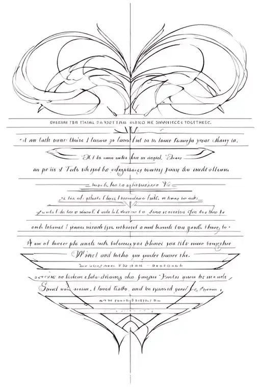 Perfect Ratio Between Family And Faith Sentences Joined Together