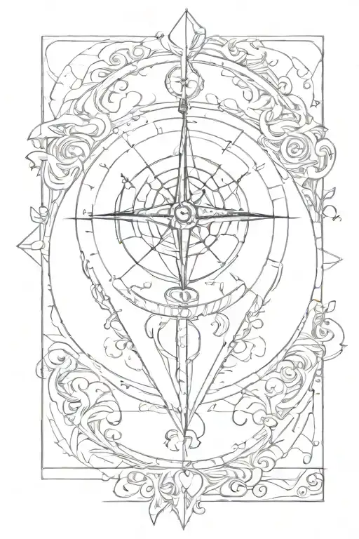 Heart Compass Design