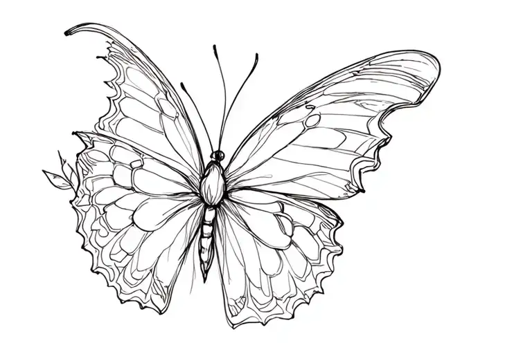 Carnation Butterfly Emerging