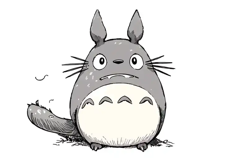 Totoro And Princess Mononoke