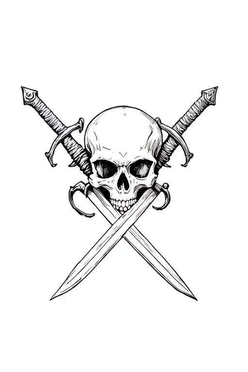 Skull And Swords