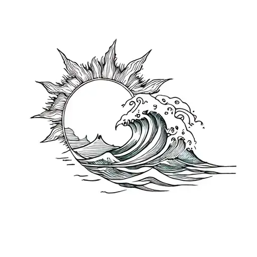 Sun And Wave