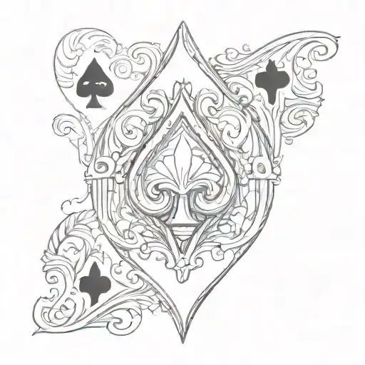 Queen Of Spades Symbol