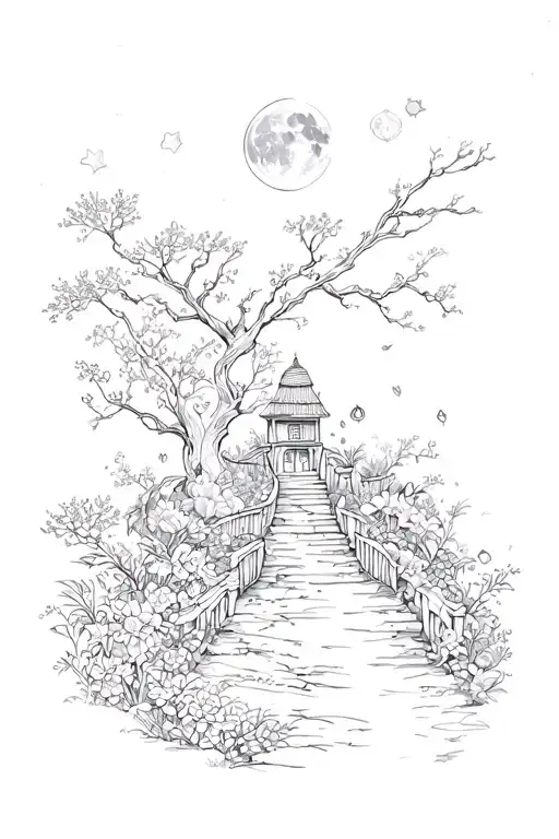 Secret Garden And Lunar Valley Small Dainty Whimsical
