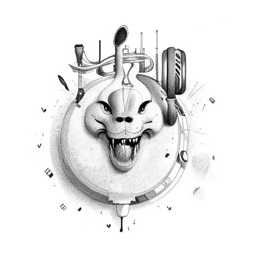 Music And Beat Heart