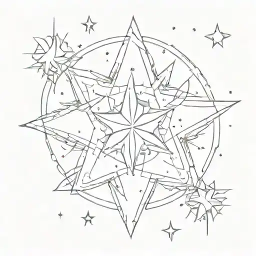 Star And Galaxy Inside