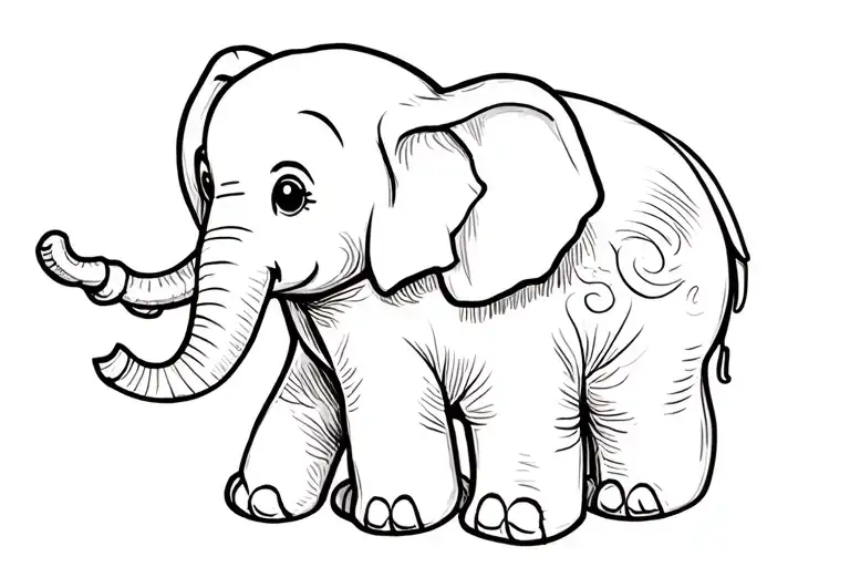 Beanie Baby Elephant