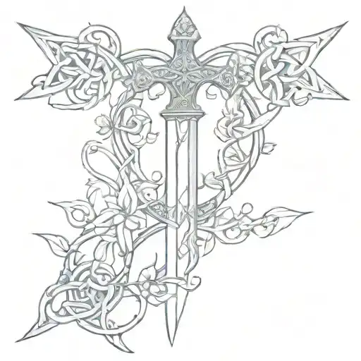 Celtic Sword Vines