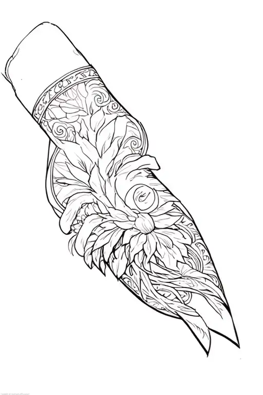 Western Style Outer Arm Sleeve