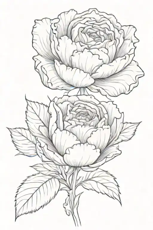 Pivoine Rose Tulip Hortensia