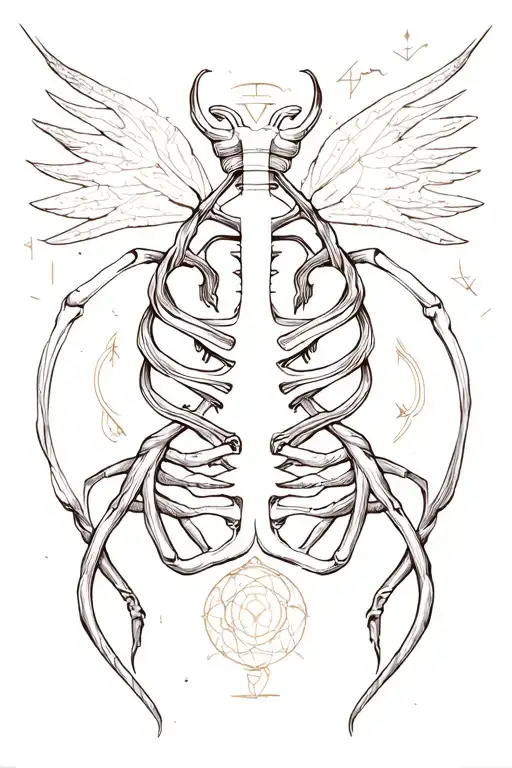 Pieces And Cancer Zodiac Sign Intertwined