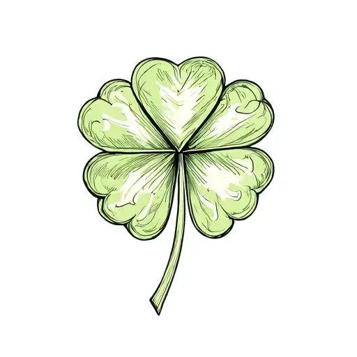 I Would Like A Tattoo For 3 Four -Leaf Clover Friends And For My Sister And Something About Dyslexia