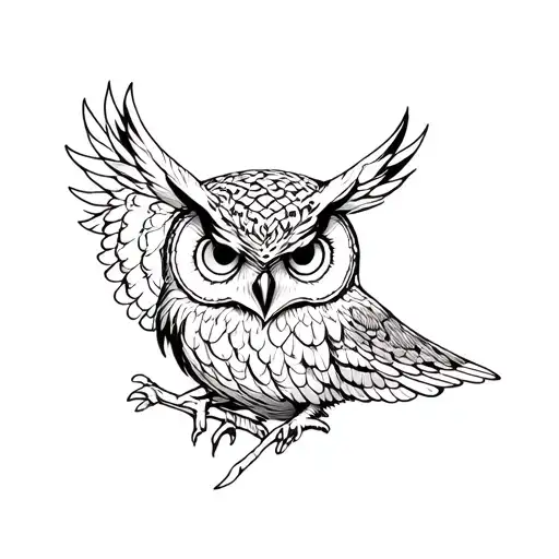 Owl Sketch