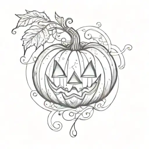 Pumpkin With Kendra In Center