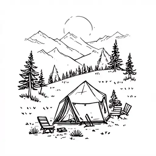 Camping Scene