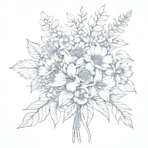 Birth Month Flower Bouquet