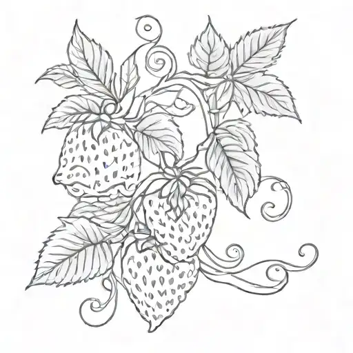 Strawberry Vine Trinity Knot