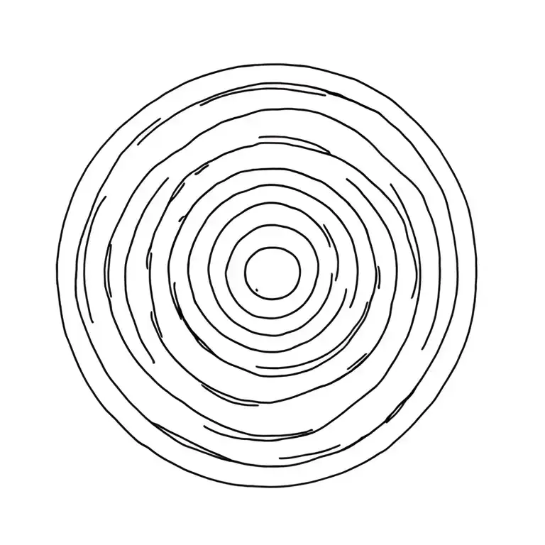 Bullseye Target As The Center Of A Bull's Eye