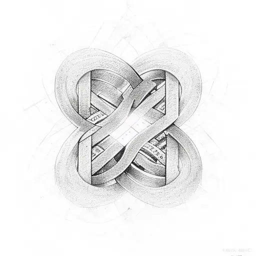 Infinity Symbol Made By Using The Letters In The Name Cyrus
