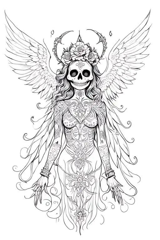 Demons And Angels Day Of The Dead