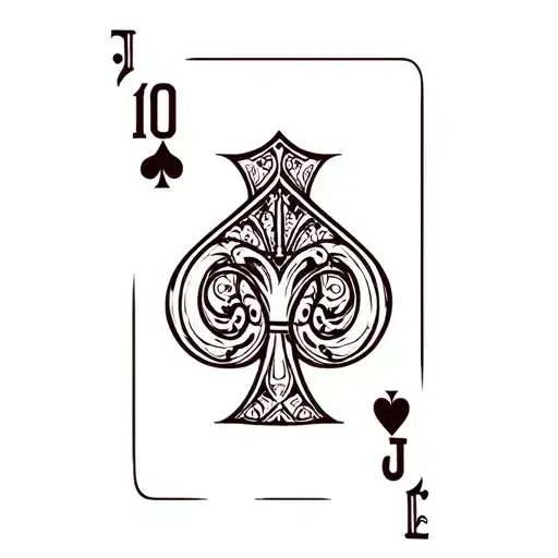 Queen Of Spades Symbol
