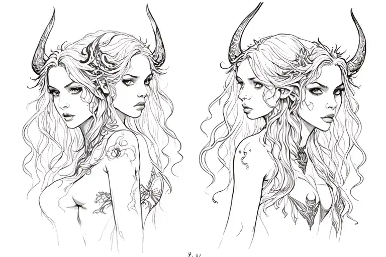 The Deadly Sins Female Demons