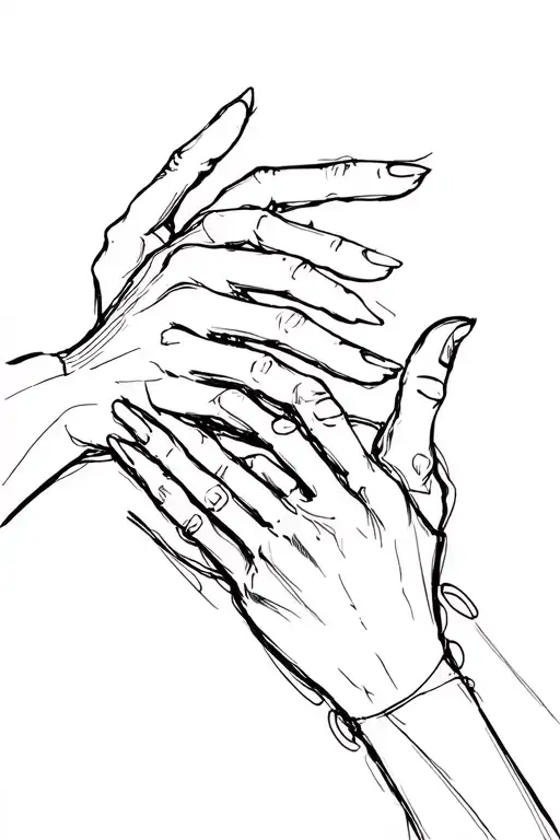 Two Hands Not Touching