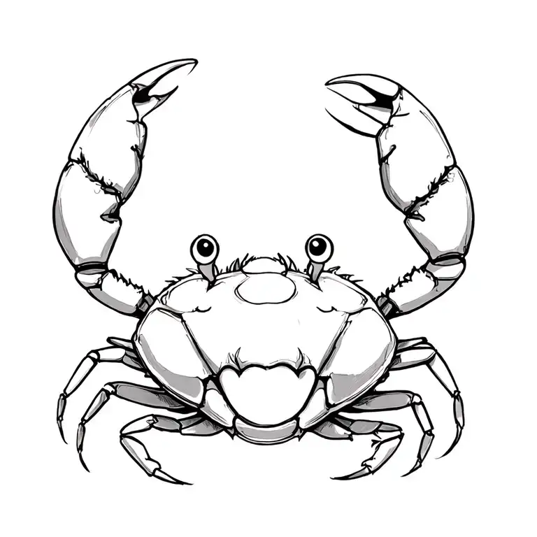 A Happy Crab