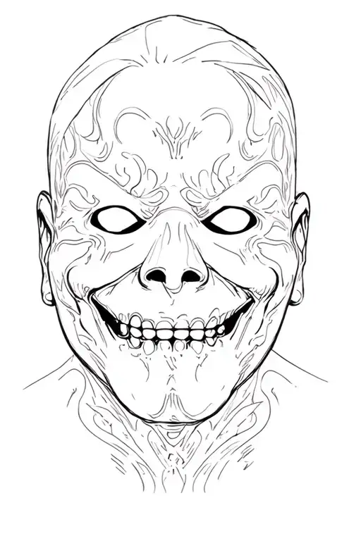 Laugh Now Cry Later Mask