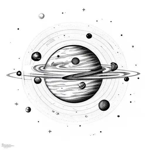 Planets Galaxy Space Stars Meteors