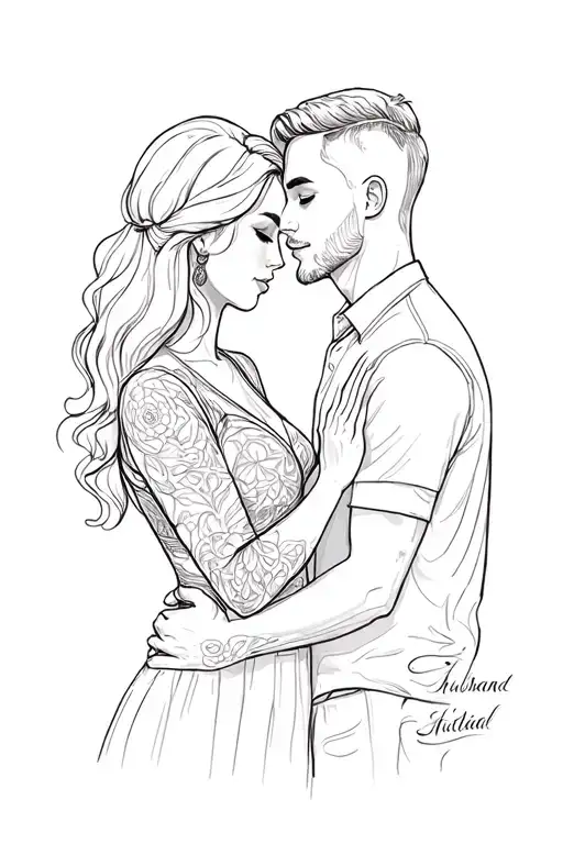 Husband Soulmate Name Written