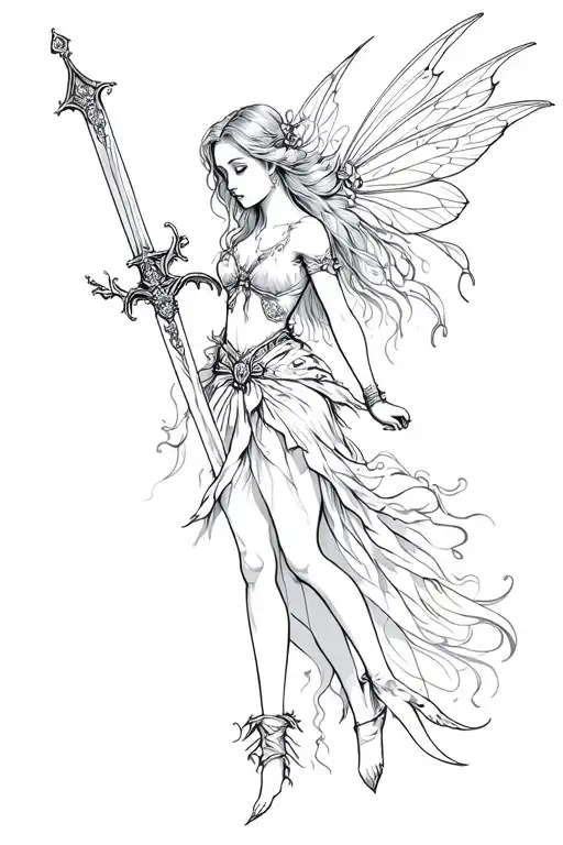 Fairy With Sword