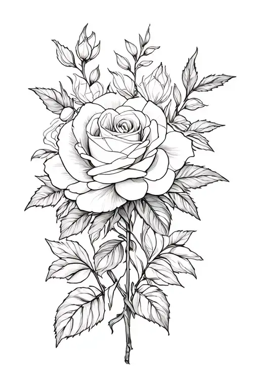 Jasmine Flowers And Roses