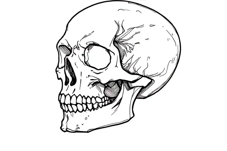 Cartoon Skull