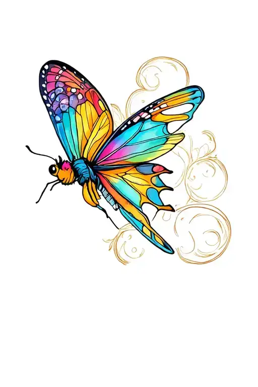 Colourfull Butter Fly