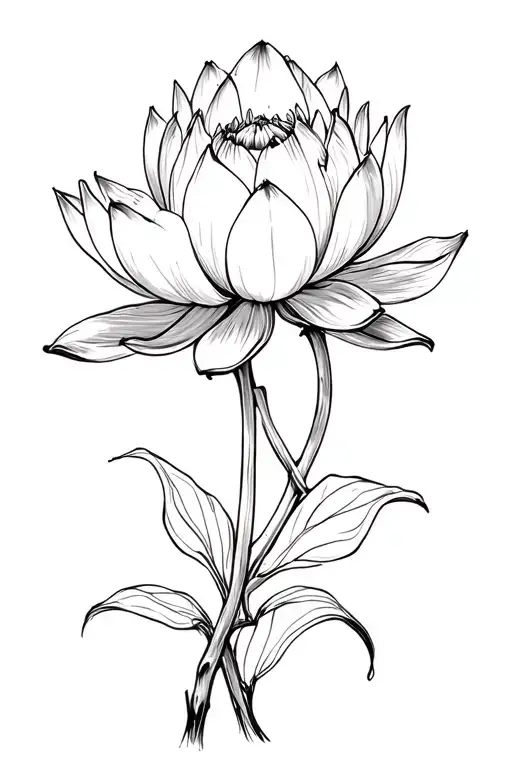 Lotus Flower Blooming