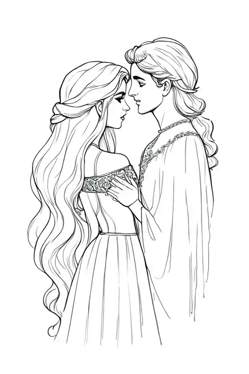 Repunzel And Eugene