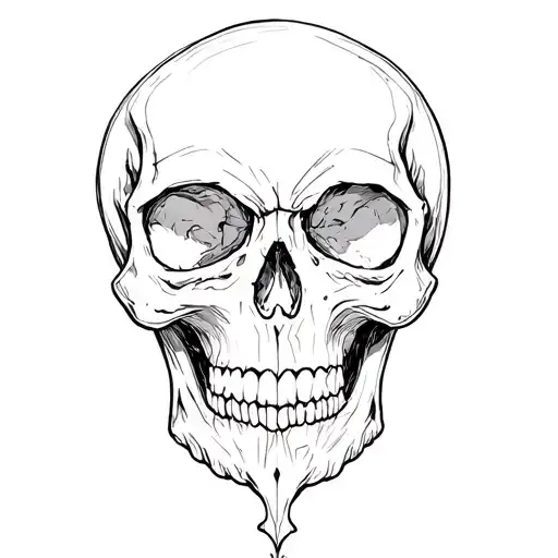 Skull Mysterious And Dark