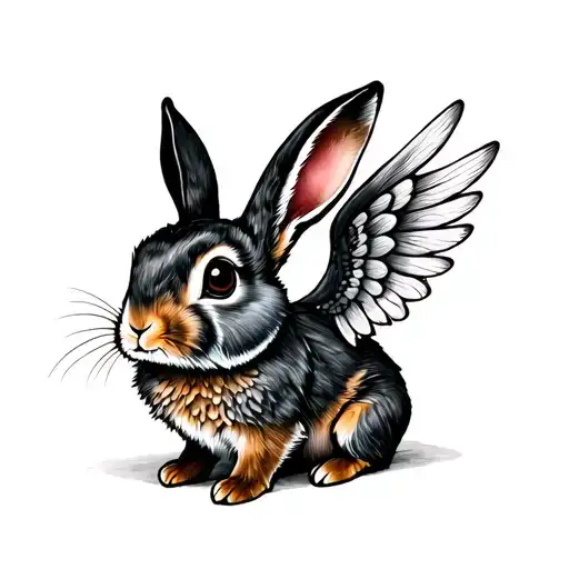 Bunny With Wings