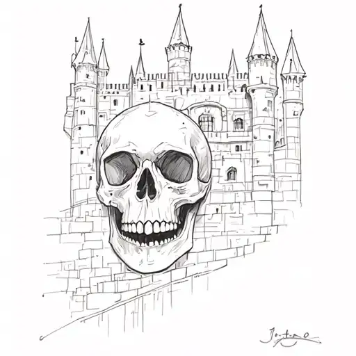 Skull And Castle
