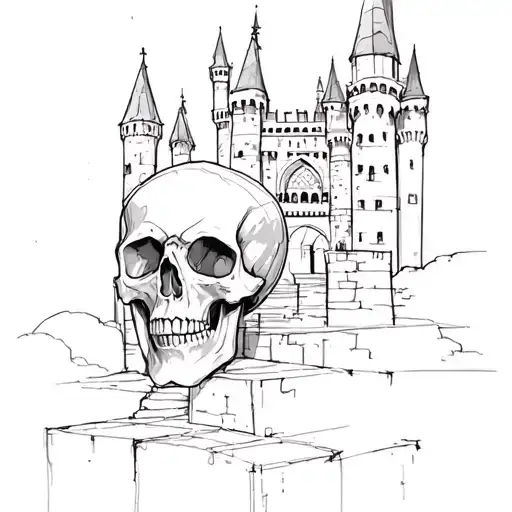 Skull And Castle
