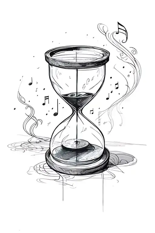 Music And Hour Glass